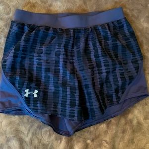 UNDER ARMOUR Women's Mileage 2.0 Running Athletic Heat Gear Brief Lined Shorts